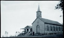 Saint Joseph Church and Rectory, Kukaiau, Hawaii Island.